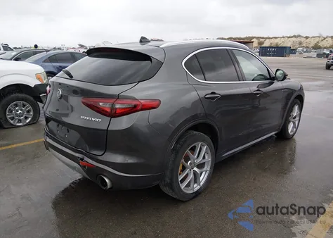 2021 Alfa Romeo Stelvio Ti Awd из США, поврежденный, VIN ZASPAKBN4M7D18739